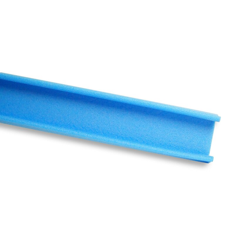 PE-Schaumprofile U Profil /Kantenschutz in blau Klemmbreite: 100 - 120 mm x  2 m Länge