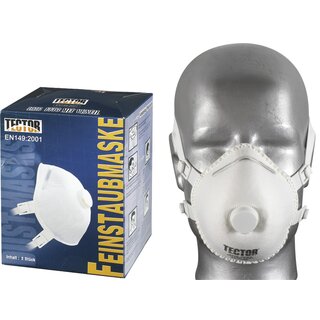 Feinstaubmaske/ Atemschutzmaske FFP3, EN 149 2001 mit Ausatmungsventil