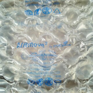 AIRmove2® Bubble M Roh-Luftpolsterfolie , Rolle: 400 mm x 160 mm x 350 m