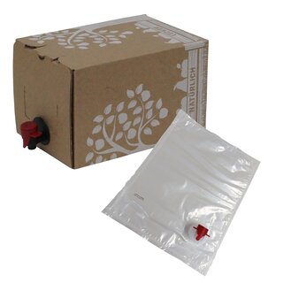 Bag in Box mit Beutel für 3 L Komplettset