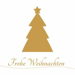 Faltkarton bedruckt, 300 x 215 x 140 mm (Innenmae), 1-wellig, braun, mit Weihnachtsdruck ohne Firmenname Weihnachtskugel schwarz