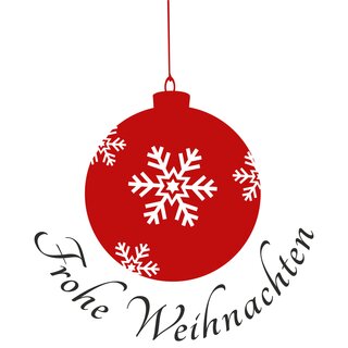 Faltkarton bedruckt, 330 x 240 x 160 mm (Auenmae), 1-wellig, braun, mit Weihnachtsdruck ohne Firmenname Tannenbaum, Sterne, Kugel schwarz