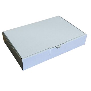 Maxibriefkarton, 240 x 160 x 45 mm (DIN A5), wei/ wei