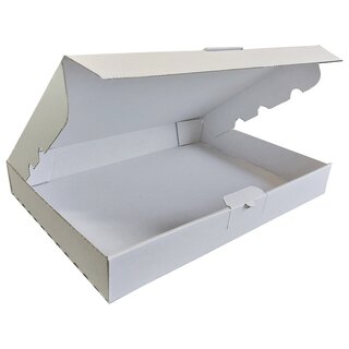Maxibriefkarton, 350 x 250 x 50 mm (DIN A4 / B4), weiß/ weiß