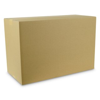 Faltkarton, 600 x 300 x 400 mm (Auenmae), 2-wellig, braun