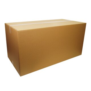 Muster Faltkarton, 1200 x 600 x 600 mm (Außenmaße), 2-wellig, braun, DHL-Paket