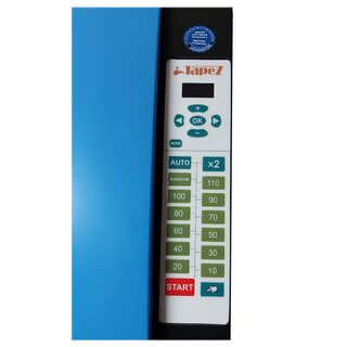 Nassklebeautomat, Kleberollen-Vollautomat Tapez, mit LCD Display, max. Rollendurchmesser 250 mm
