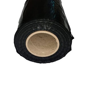 LDPE-Abdeckfolie opak schwarz, 1200 x 1600 mm, Typ 40, 250 Stück pro Rolle