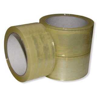 36 x LOW NOISE Klebeband 50 mm x 66 m akryl** LEISE PP Packband tape transparent 