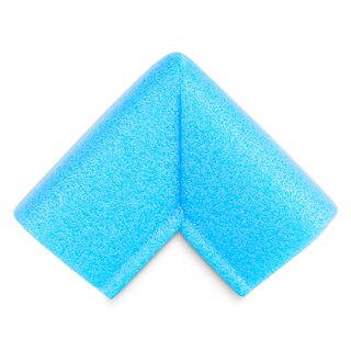 PE-Schaumprofil U-Profil / Eckenschutz, Klemmbreite: 45 - 60 mm, 100 mm Schenkel, blau
