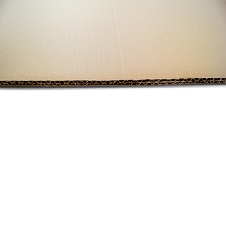 Bilderkarton, Fefco 0409, 850 x 850 x 100 mm (Innenmaß) für Bilderrahmen 80 x 80 cm, 2.40 BC-Welle, braun
