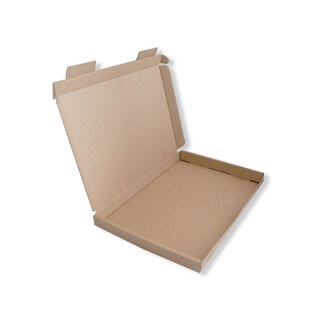 300 Großbrief Kartons 350x250x20 mm Cardboard Box Pack Faltschachtel braun 